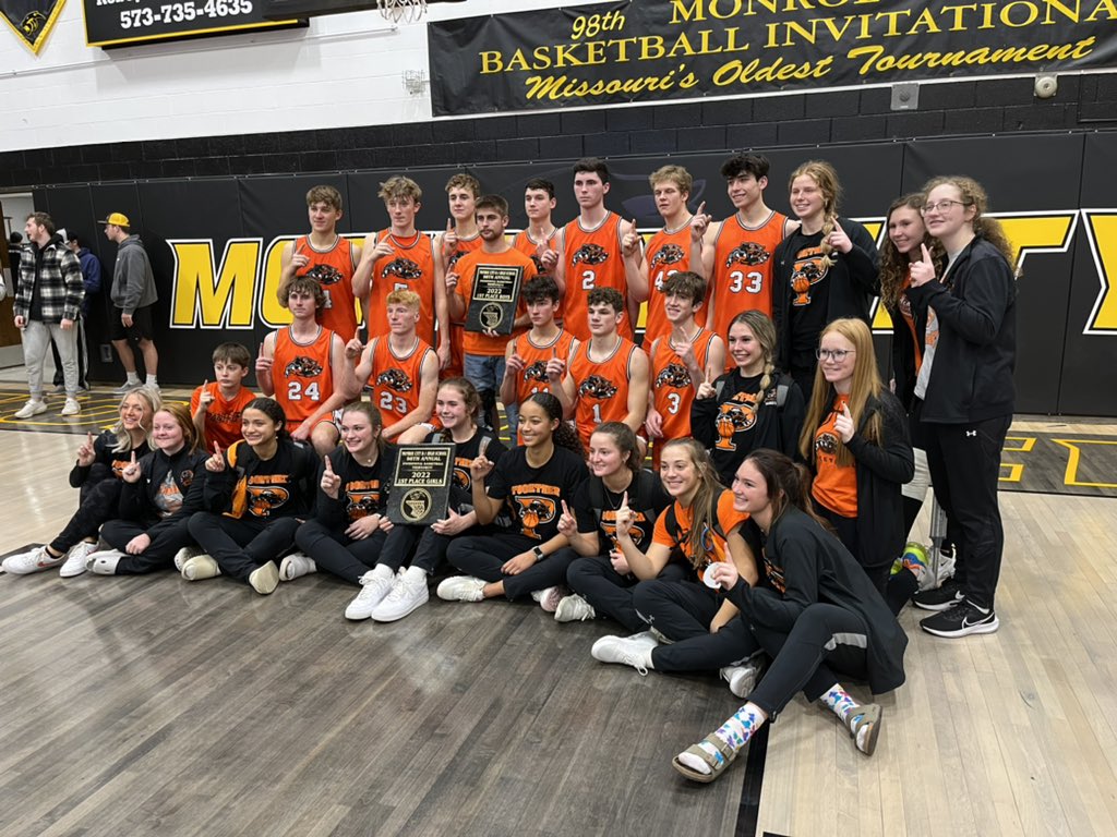 First time Palmyra has swept the Monroe City Tournament since 2013.