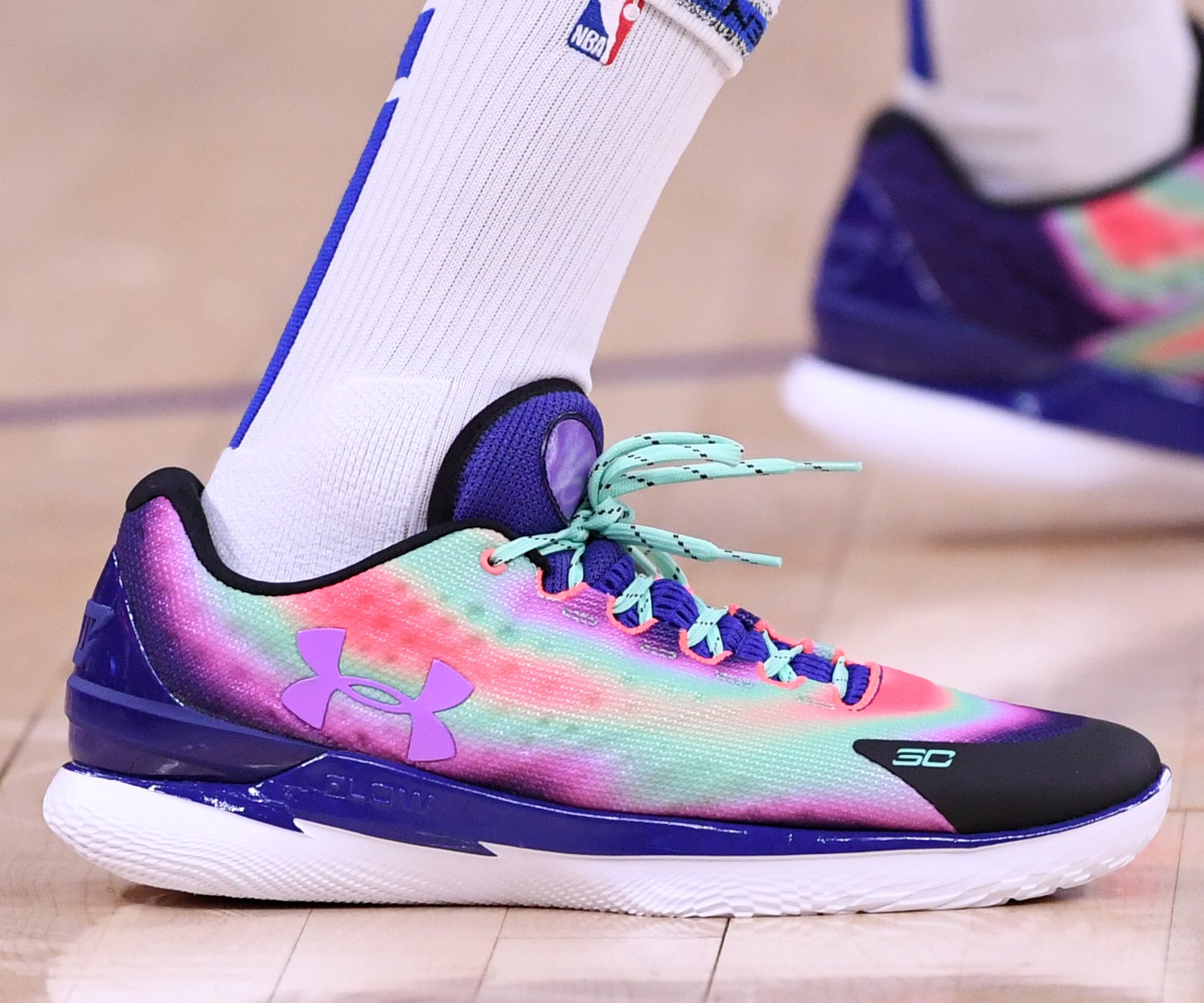Under Armour Curry Low Flotro NM2 'Draft Day' In Harbor