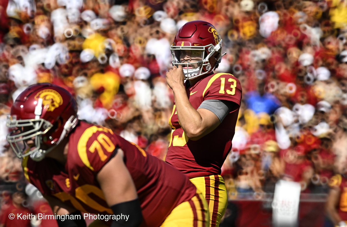 photowkb's tweet photo. Quarterback Caleb Williams of the USC Trojans wins the Heisman Memorial Trophy. @ncaa @pac12 #pac12 @USC_Athletics @uscfb #football @AdamGrosbard #heisman #calebwilliams #heismam @ladailynews https://t.co/wdSdRX6zno