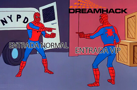 BlasoK_'s tweet photo. @DreamHackSpain lo de este año con las entradas vip y normales es como:
#dreamhackvalencia #DreamHackSpain #DHVLC22WINTER https://t.co/OD7CoMfMja