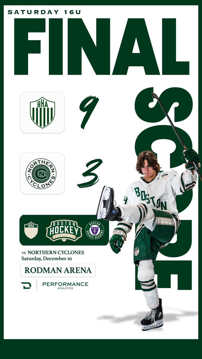 16’s roll vs. <a href="/NJrCyclones/">Northern Cyclones</a> 9-3 in game 2 of the <a href="/PowerPrepHL/">Power Prep Hockey League (PPHL)</a> 

🚨: <a href="/gryphonbucci/">Gryphon</a> 🎩🎩🎩, <a href="/shalex_77/">Sheldon Alexander</a> (2), Testa (2), <a href="/jondouce_/">Jonathan Doucette</a>, <a href="/JacobHeron86/">Jacob Heron</a> 

🍎: <a href="/jondouce_/">Jonathan Doucette</a> (3), Vigneault (3), Patey (2), Heron, Bucci, <a href="/kirch_4/">Tyler Kirchner</a>, Young, Shmyrov

Saga was solid in 🥅