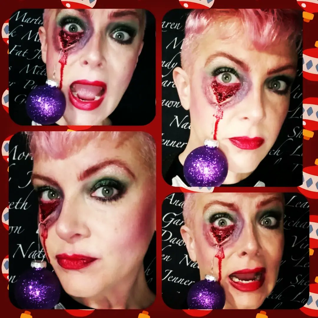 Cosmomom09's tweet photo. Be careful decorating your tree 🎄😂
#fxmakeupartist #fxmakeup #sfxmakeup #makeup #makeupartist #mma #multimediamakeupacademy #beauty #spooky #makeuplooks #halloween #scars #prosteticmakeup #prostetics #moreblood #sfxmakeupartist #sfxmakeupartistinthemaking https://t.co/c0TZBKnaxJ