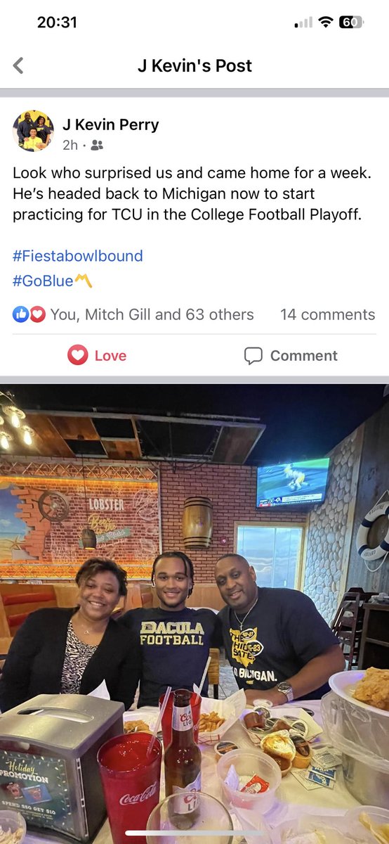 Dacula Football (@daculafb) on Twitter photo Former Dacula football star <a href="/JalenPerry03/">Jalen Perry</a> enjoying family time and repping Dacula before heading back to <a href="/UMichFootball/">Michigan Football</a> for an important playoff game! Your Dacula Football family is proud of you JP!
<a href="/kevinperry003/">kevinperry</a> <a href="/DaculaAthletics/">Dacula HS Athletics</a> <a href="/DaculaRecruits/">Dacula Recruits</a> <a href="/DaculaHS/">Dacula High School</a> Former Dacula football star <a href="/JalenPerry03/">Jalen Perry</a> enjoying family time and repping Dacula before heading back to <a href="/UMichFootball/">Michigan Football</a> for an important playoff game! Your Dacula Football family is proud of you JP!
<a href="/kevinperry003/">kevinperry</a> <a href="/DaculaAthletics/">Dacula HS Athletics</a> <a href="/DaculaRecruits/">Dacula Recruits</a> <a href="/DaculaHS/">Dacula High School</a>