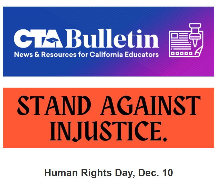 DTA supports students, staff, and our community
Stand against injustice daily
#WeAreCTA #DTAsupport
