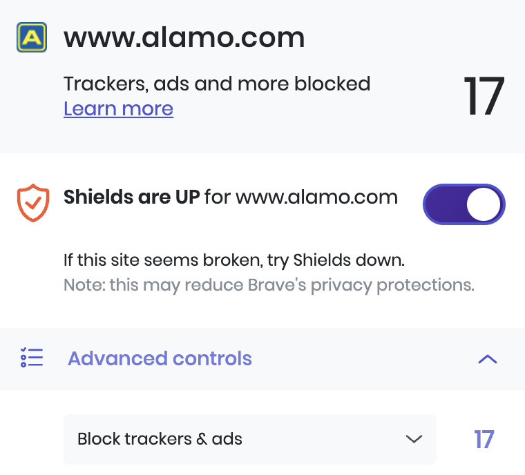 Yikes <a href="/Alamo/">Alamo Rent A Car</a> are all the trackers necessary to operate your website?! 17?