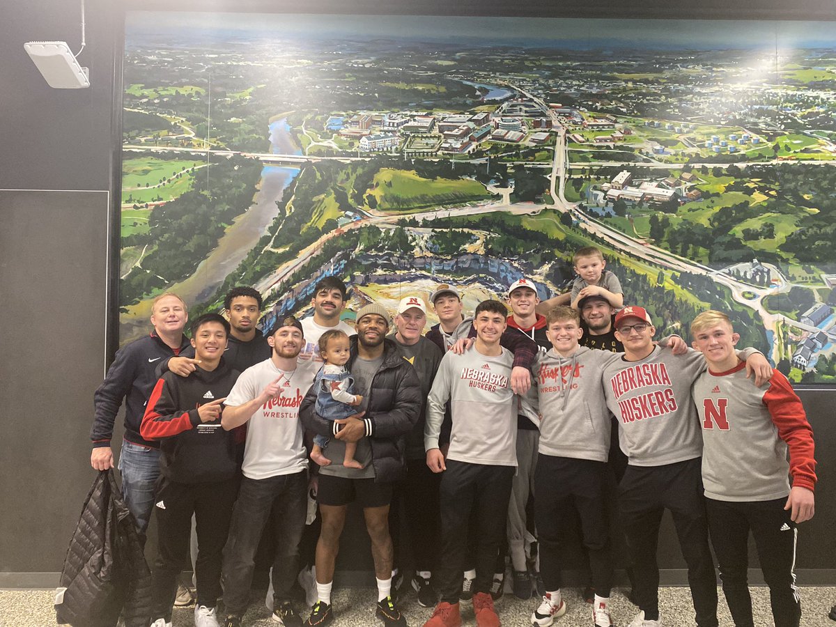 GO BIG RED❗️Crossing enemy lines to support the GOAT at the World Cup 🇺🇸 #HuskerPower