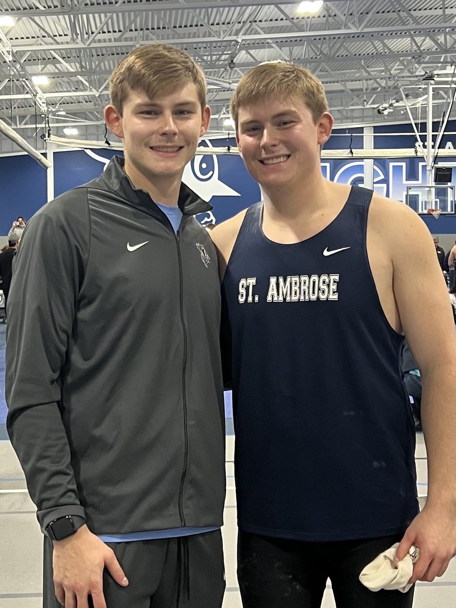 🚨🚨 JONAH improves his NAIA A in the shot with a .34 PR for 16.54 🚨🚨 AGH!! 🐝🔥 Congratulations, <a href="/Jonahwilson4702/">Jonah Wilson</a>!!!