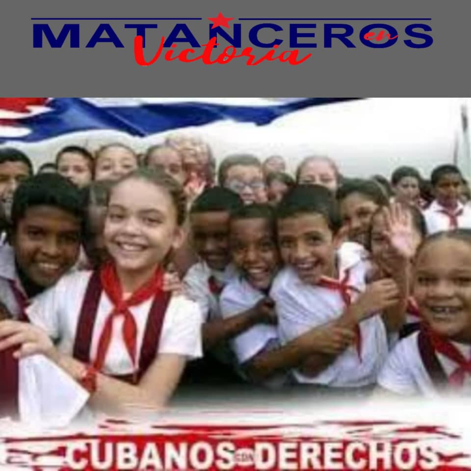 #CubanosConDerechos a una infancia feliz, saludable, con derecho a disfrutar de la cultura y ser parte de ella 
#CubanosConDerechos el acceso al deporte, a practicarlo, a disfrutarlo, a formar parte de la enseñanza deportiva #MatancerosEnVictoria