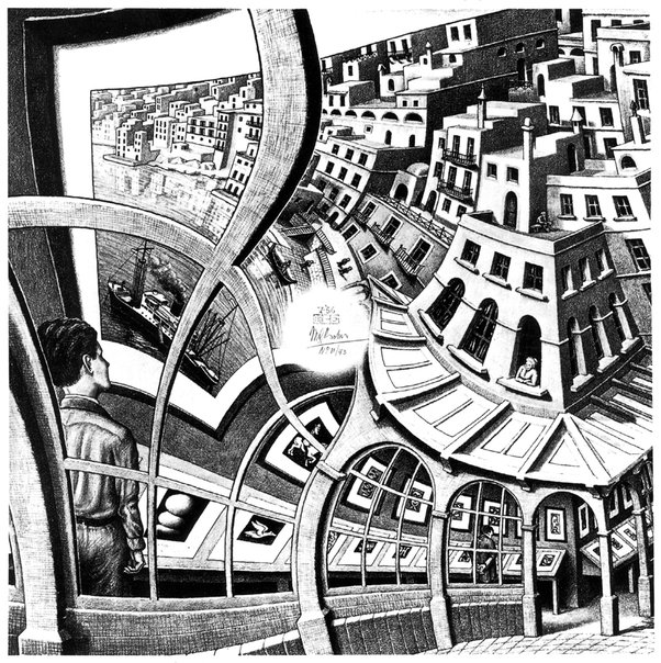 Escher's artistic career was, until the last years of his life, one of relative obscurity; now his w