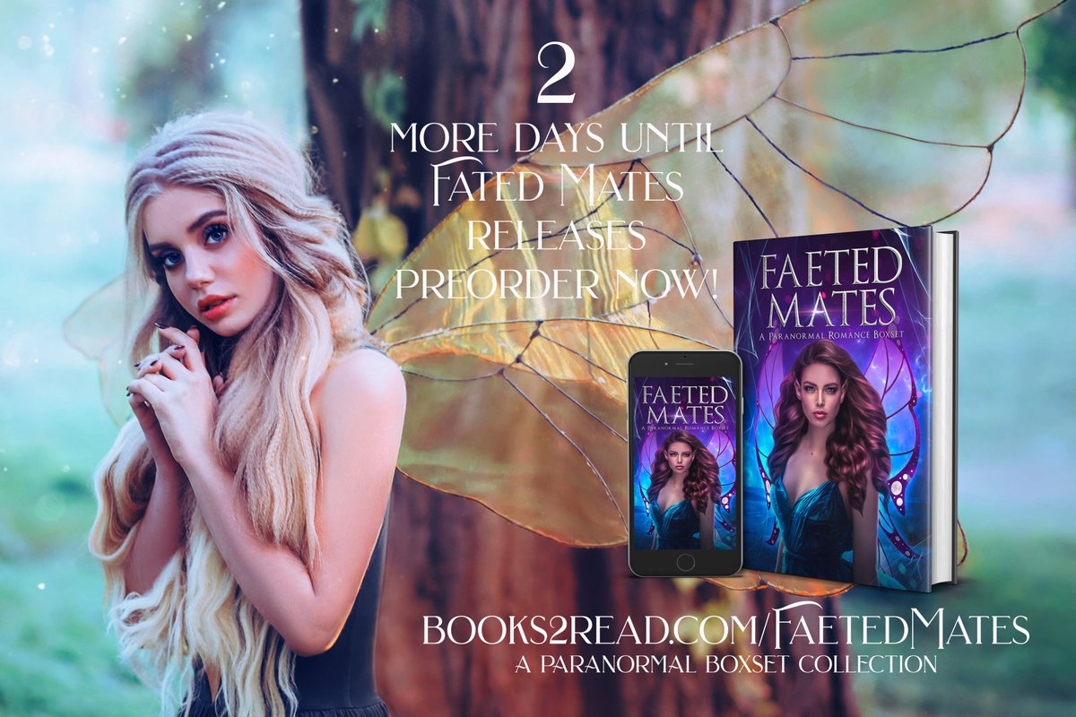 Don’t Miss 'Faeted Mates', a paranormal fae anthology perfect for fans of Holly Black!
books2read.com/FaetedMates 

#fatedmates #FaetedMates #dragons #fae #urbanfantasy #shifter #paranormalromance #witches #fai