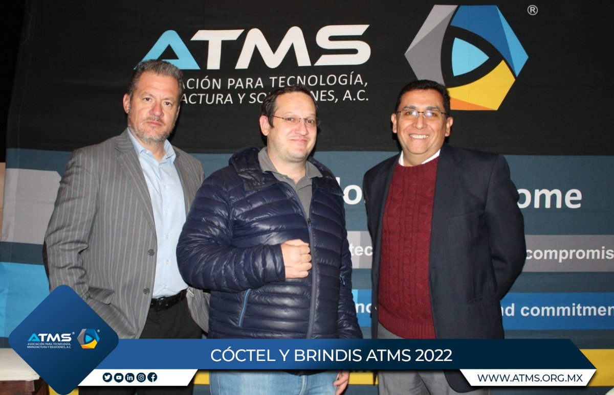 atms_mx's tweet photo. ¡Muchas Gracias a todos los que nos acompañaron en nuestro Brindis Navideño y a lo largo del Año! Deseamos que este 2023 esté lleno de prosperidad y éxitos!!!
#SCHMALZ #SCHUNK #CHIRON #HAINBUCH #CERATIZIT #CAOSTEC #TECNUM #MCMACHINERY #HM3 #HELLER #EMAG #WASHTECH #ATHESA https://t.co/6BH2vS4arD