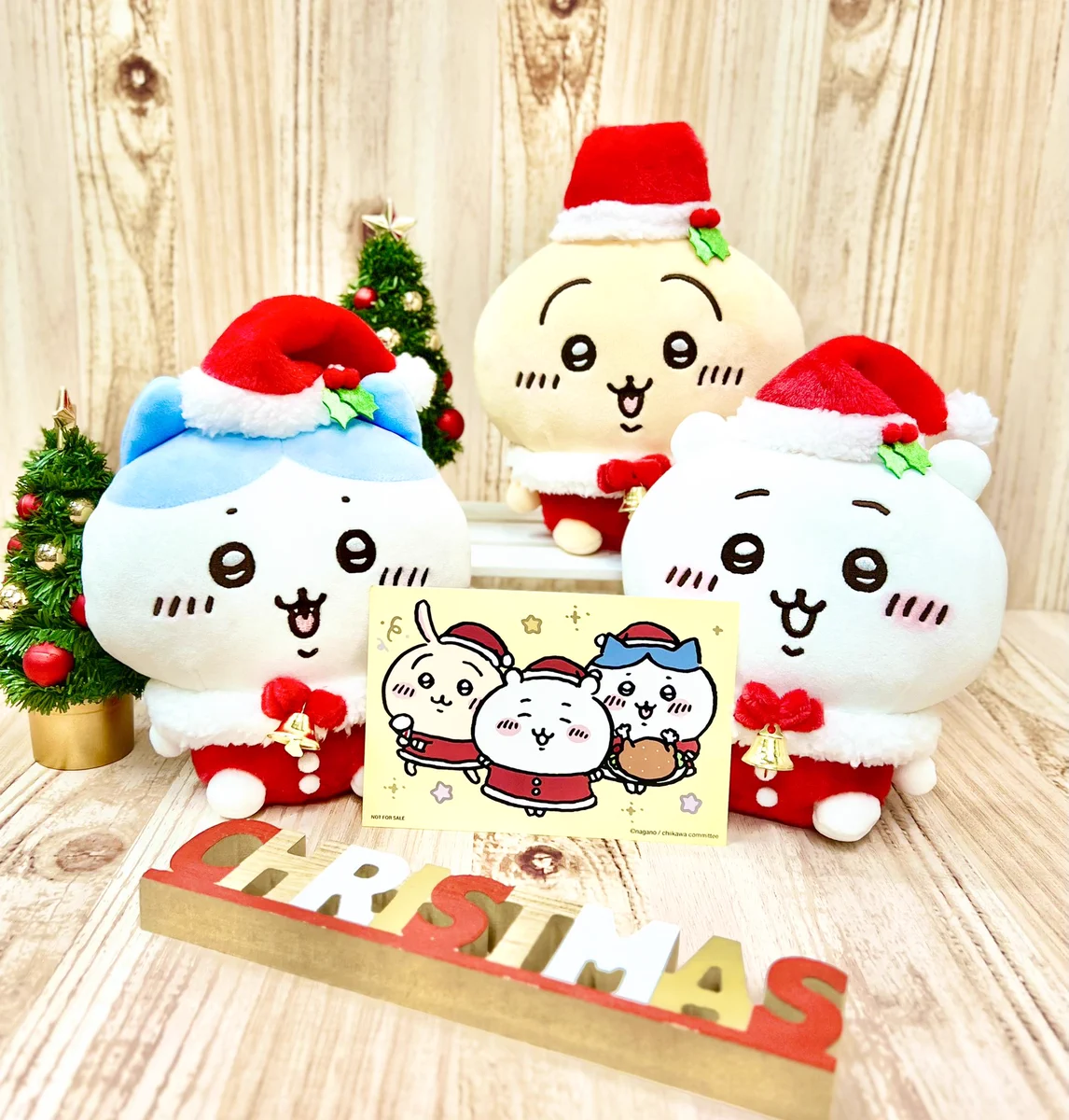 【ちいかわ】サンタさんだ！ ちいかわぬいぐるみS★全種SET♪【クリスマス】 Fjqic-1aMAEjCxB?format=webp&