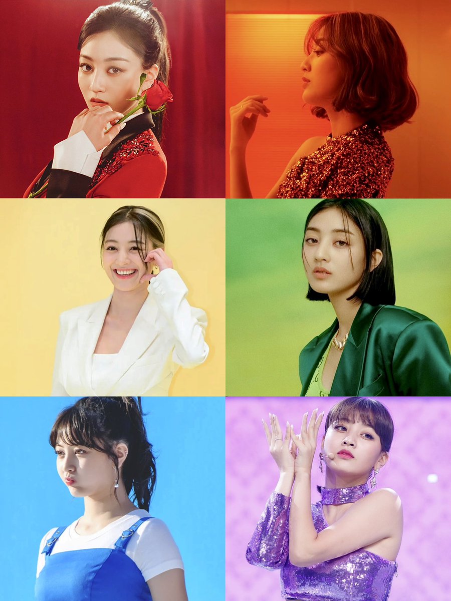 park jihyo as the rainbow
