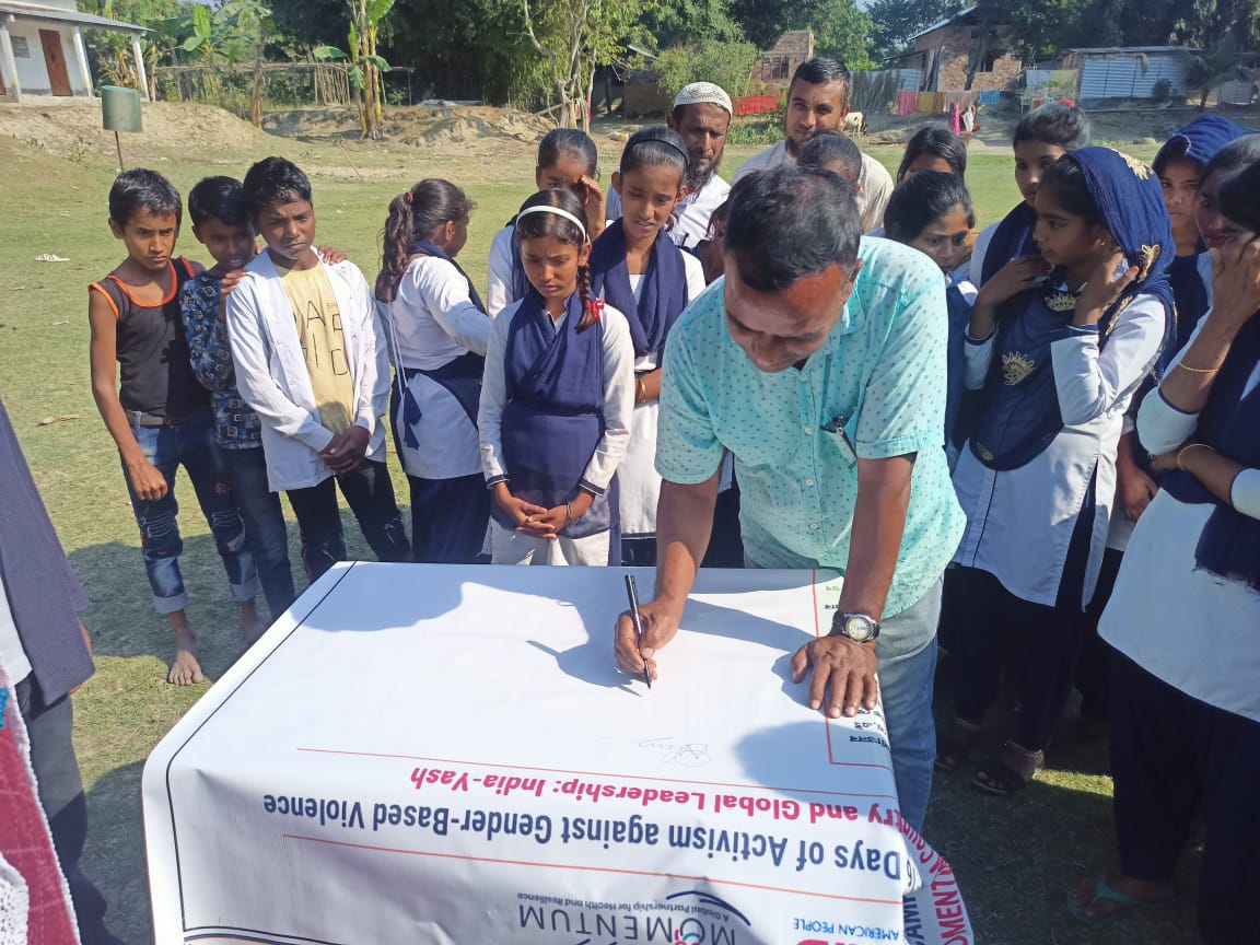 cini_india's tweet photo. Jagrukta March and Signature Campaign to end gender-based violence in Barpeta district, Assam
#16Days
@USAID_MOMENTUM
#SpecialCellandCommunityApproach
#WorldAIDSDay
@Jhpiego @astha14jain @TISSpeak https://t.co/NDlvCyrYKH