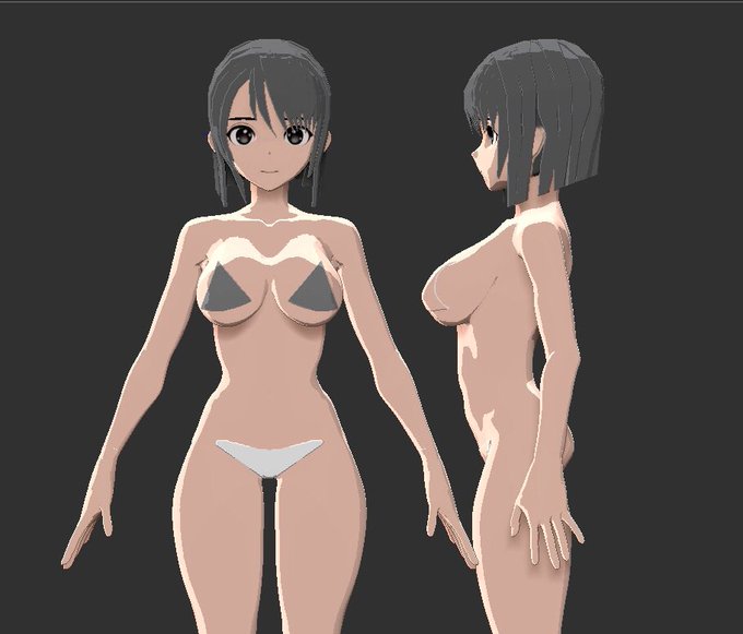 おはようございます、
昔作った素体。無駄に素体作るマン 