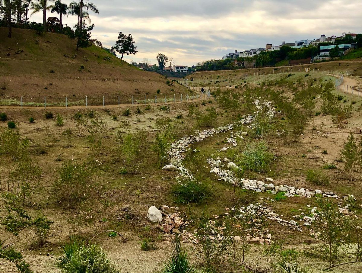 mikebonin's tweet image. Last official act - opening George Wolfberg Park at Potrero Canyon!!!
This 46 acre passive park, with ADA accessible trails and riparian habitat, has been a dream of the community since the 1960s and has been worked on by 4 different Councilmembers.
We finally got it done!!
