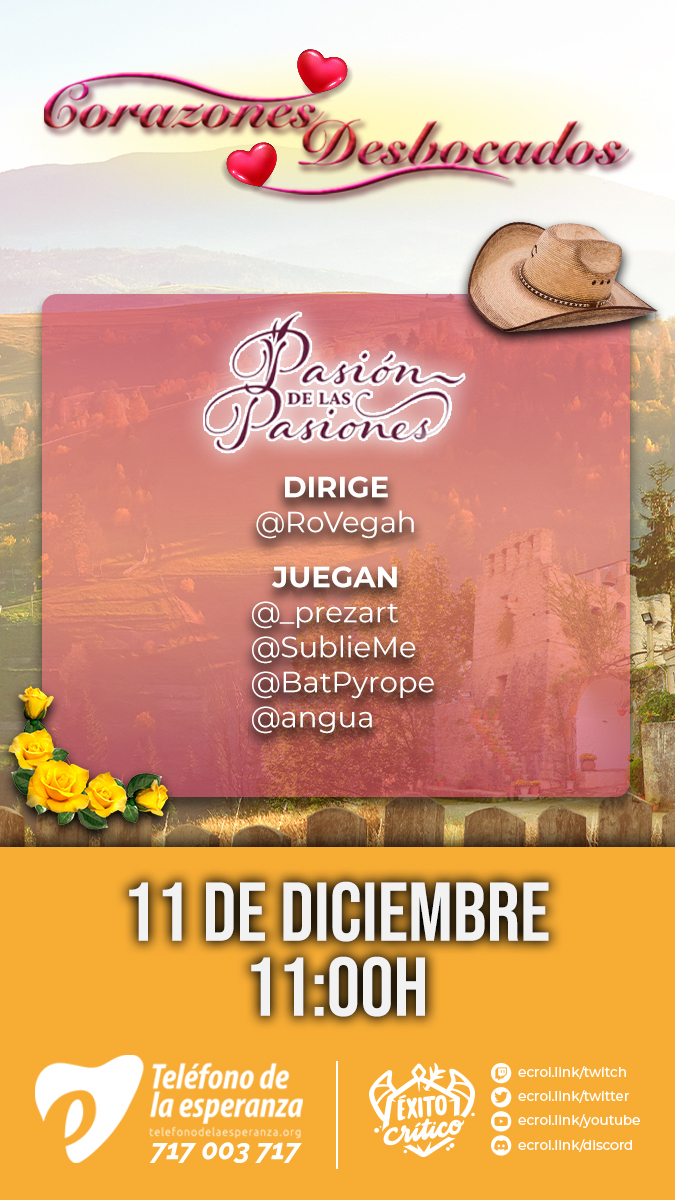 ExitoCritico's tweet photo. A media mañana seguimos el ritmo con una apasionante historia de traición, amor y CORAZONES DESBOCADOS. Dirigiendo Pasión de las pasiones estará @rovegah
Juegan: @_prezart , @BatPyrope , @angua y @SublieMe
https://t.co/89UPvcN9Ut
https://t.co/NLkXjweFCZ
#RPLE2022💚 💚💚 https://t.co/Ncfm5VDWrq
