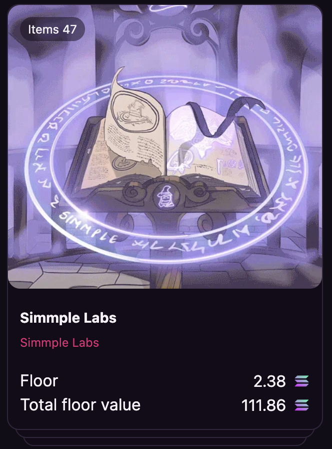 I can't believe a project like @simmplelabsnft is trading for 2.4 $SOL right now...

+ Rev Share
+ NFT Tools
+ Web3 Catalog
+ Equity Ownership in SimmpleLabs Company
+ So much more!

Don't fade anon 🫡 #SimmpleLabs 

magiceden.io/marketplace/si…