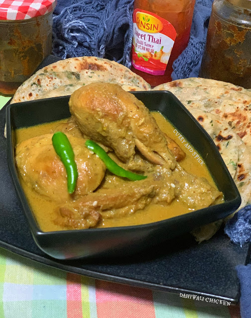 Somasray's tweet photo. #lessspicy #yogurt #chicken CURRY AND SPICE: DAHIWALI CHICKEN https://t.co/R0ZkYi6ozP https://t.co/U1zflB7Eke