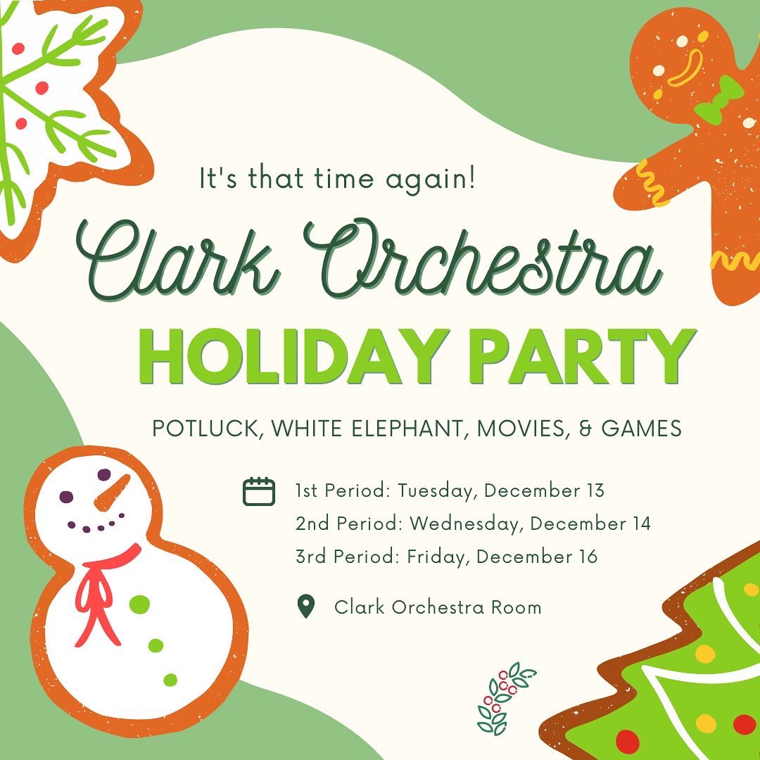 Clark HS Orchestra 🐾 tweet media