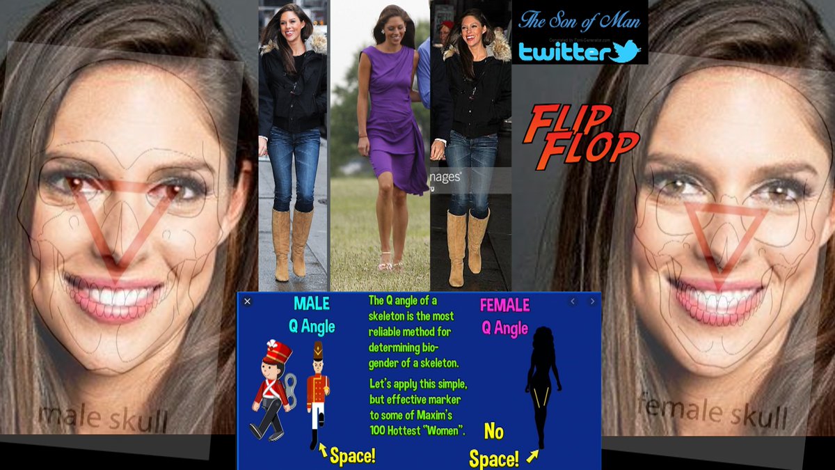 Abby HuntsMAN (Son n Man code)  fails the Forensic tests/Bio male skull/ 3 x the MALE gait/straight legs/knees together/feet forwards/with a SPACE/but Fanx for playing CSi with me #forensics #CSI #EGI 
~ Its ALL of them ..No Exceptions https://t.co/I477grnNOr