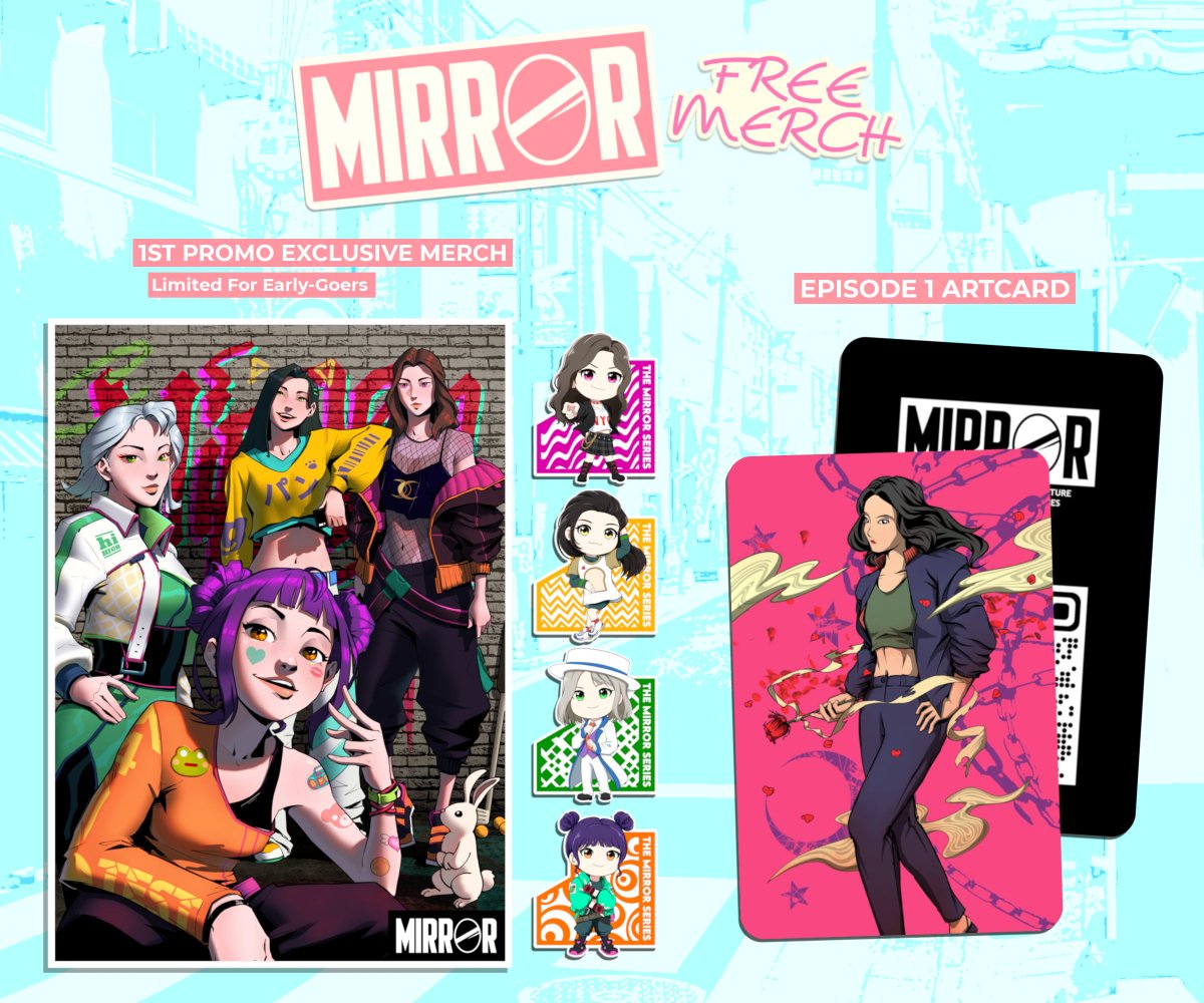 SeriesMirror's tweet photo. Missed them last time?
Come early at @ViViPHOfficial Exploration No.5 and get another chance to get yours. Get the Ep. 1 art cards on @loonatheph EDILY event too.
Stickers Illust.: @ninjacats18
Poster Print Illust.: https://t.co/rft3TsrNB9 & @NekiArtworks
#MirrorSeries https://t.co/NvUmU3SFCa