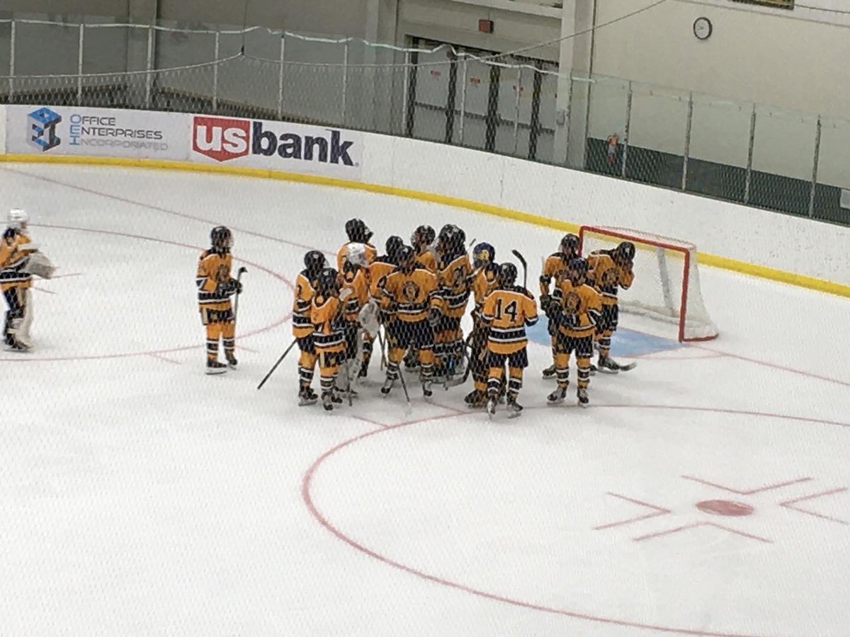 ChadHolmesWI's tweet photo. Final:  Wausau West 4 Mosinee 1.  Warriors win Marathon Cup championship for the 16th consecutive season.  West now 5-3 at DC Everest Tuesday.  6:40 pm live online only at https://t.co/q2ekBCje22 “Sports 2 Stream” and tape delay after basketball on Bull Falls Radio 98.9/1230. https://t.co/zixnNKg6Up