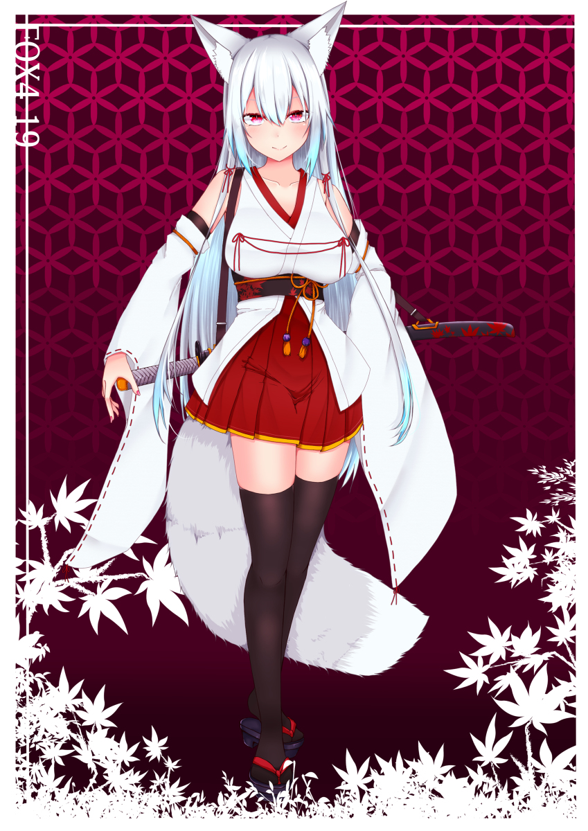 うちのこ #オリジナル #狐娘 #銀髪 https://t.co/9nb88zUJk3 