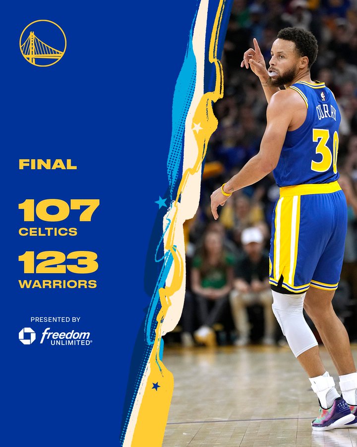 warriors 123 celtics 107