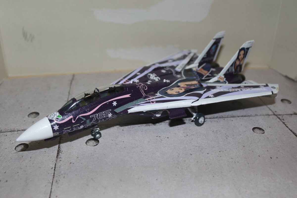 ハセガワ #アイドルマスター #エースコンバット 1/72 F-14D トム