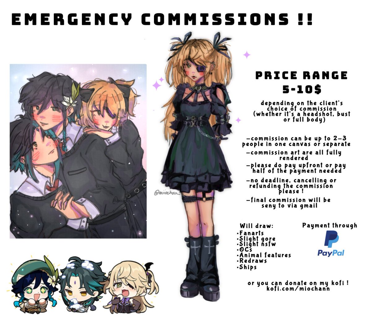 miochan🫐 commissions open !! tweet media