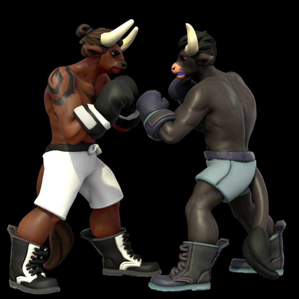 🦊Bas the Wolf Commando🐰 on Twitter "My two bulls, Perkins and Tasca