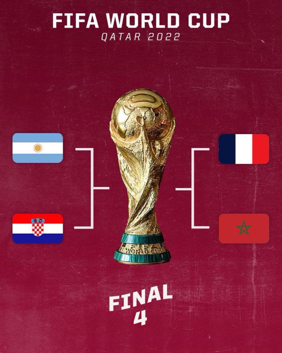 🚨| توقع نتيجة مباراة #المغرب_فرنسا و #الأرجنتين_كرواتيا صاحب التوقع الصحيح سيفوز بجائزة "بقيمة 5000 ريال " شرط التوقع يكون بالمبارتين صحيح ؛
شروط القبول  والسحب 
-ريتويت +لايك + متابعة 

" الله يوفق الجميع " 👌#كأس_العالم_قطر_2022 #كأس_العالم_2022