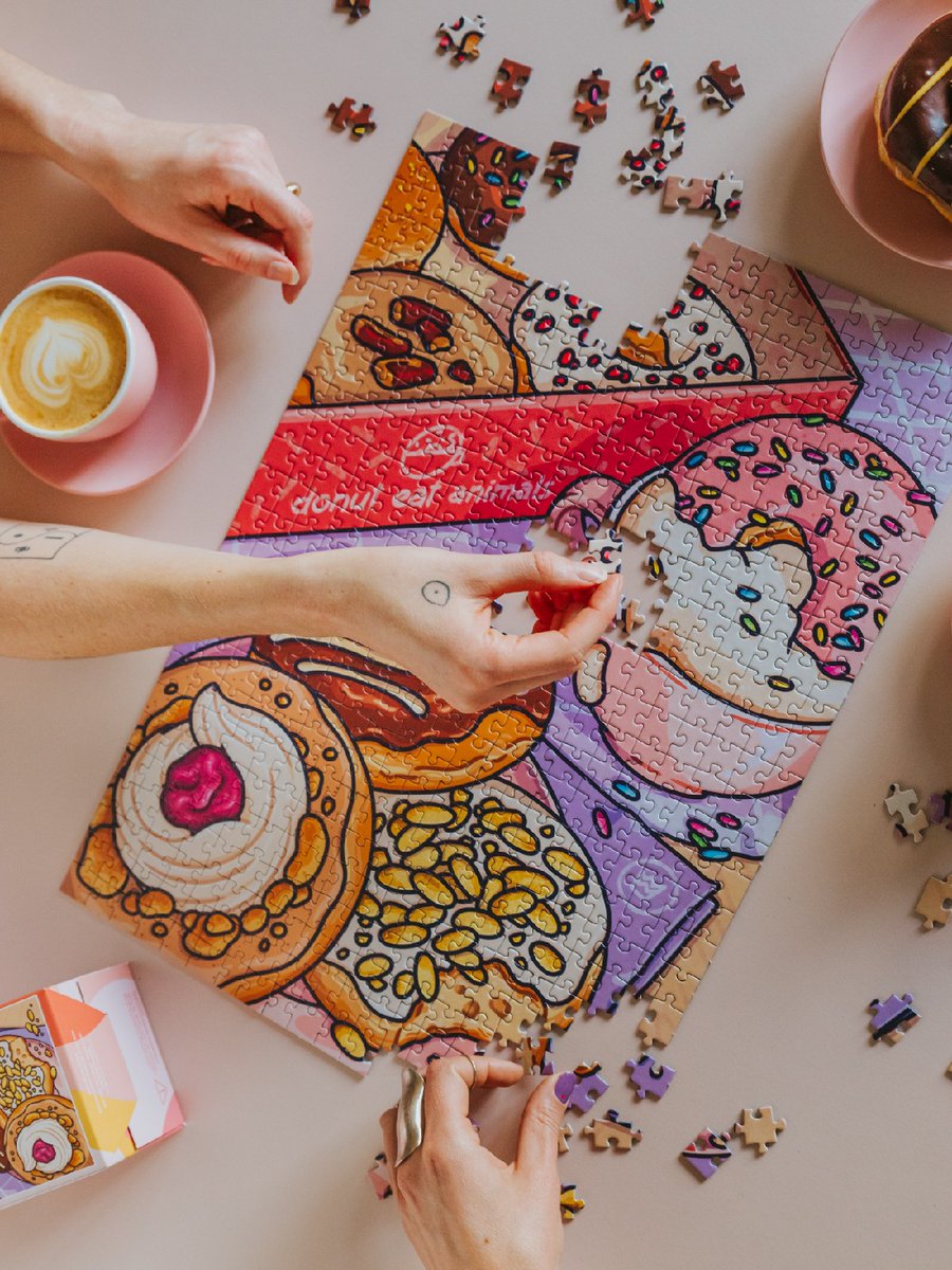 It's a lovely Sunday to puzzle isn't it? 😋 🍩