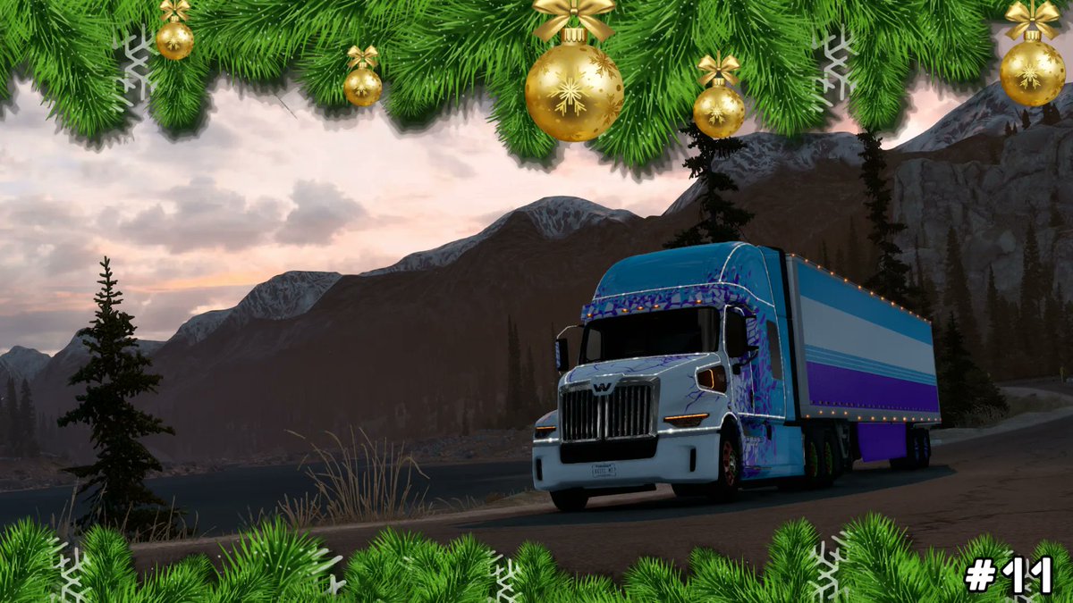 AxielGaming's tweet photo. Working across the globe to deliver Christmas! We've swapped a Scania for this...

#AxielAdvent 🎅🌲 https://t.co/Q4kiYfrS7S