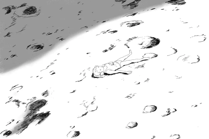 月面/lunar surface 