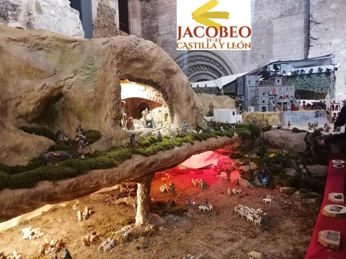 En estos días previos a la Navidad, las ciudades y pueblos de nuestros #CaminosdeSantiago se pueblan de curiosos belenes, el más grande lo podemos admirar en el monasterio de San Juan, junto al #CaminoFrancés, en la ciudad de #Burgos

#Xacobeo #peregrinos #pilgrims #SaintJamesWay