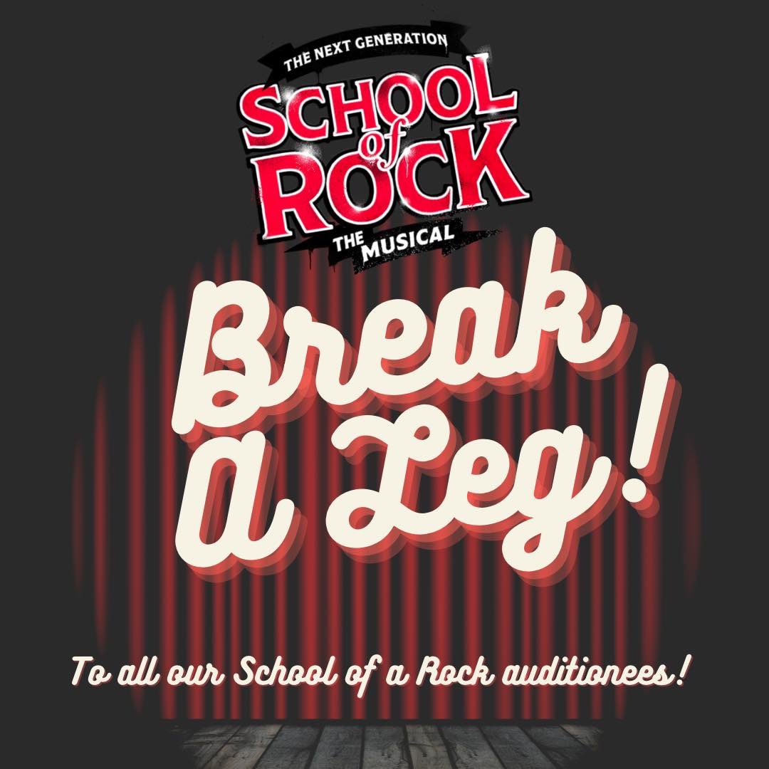 A big BREAK A LEG to all those auditioning for School of Rock today! Go in there and stick it to the panel! 🎸

#kidstheatre #musicaltheatre #musical #hertfordshire #SchoolofRock #stalbans #stickittotheman #stalbansmusicaltheatrecompany #auditions #auditionday #breakaleg