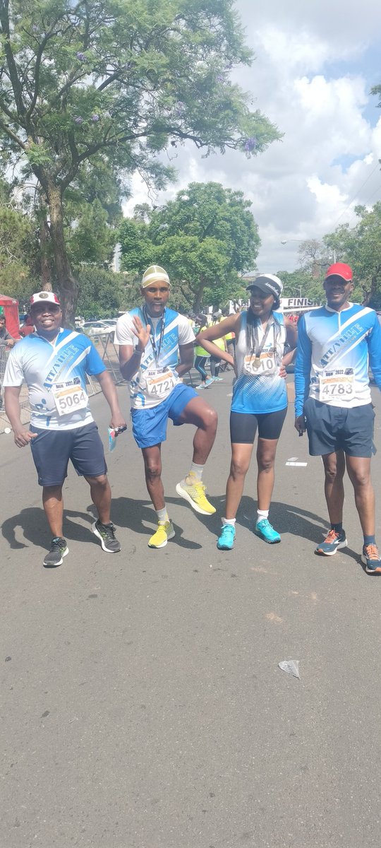LadyEve_ZA's tweet photo. We are done for the year ☺️ @attville_ac thank you guys
#FetchYourBody2022
#RunningWithTumiSole
#IPaintedMyRun
#IChoose2BActive https://t.co/XqqDvIkzlo