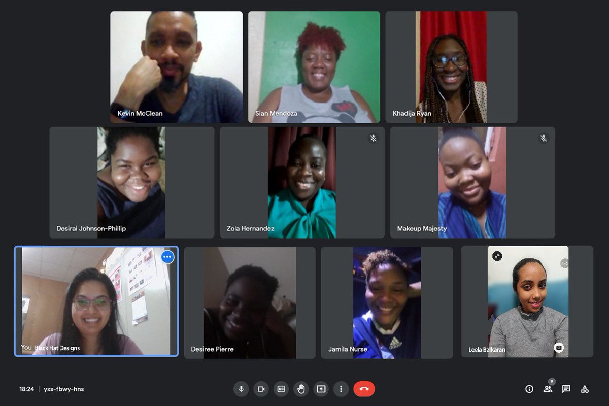 ms_dlou's tweet photo. Social Media Squad Goals
@LSEP868
@CTSCollegeTT
@AlimajNurse 
@roxy_blackhat @kmrtheoffical_ 
@modernmindstt 
@josellebelgrove 
#socialmediasquadgoals https://t.co/61gUfeojPc