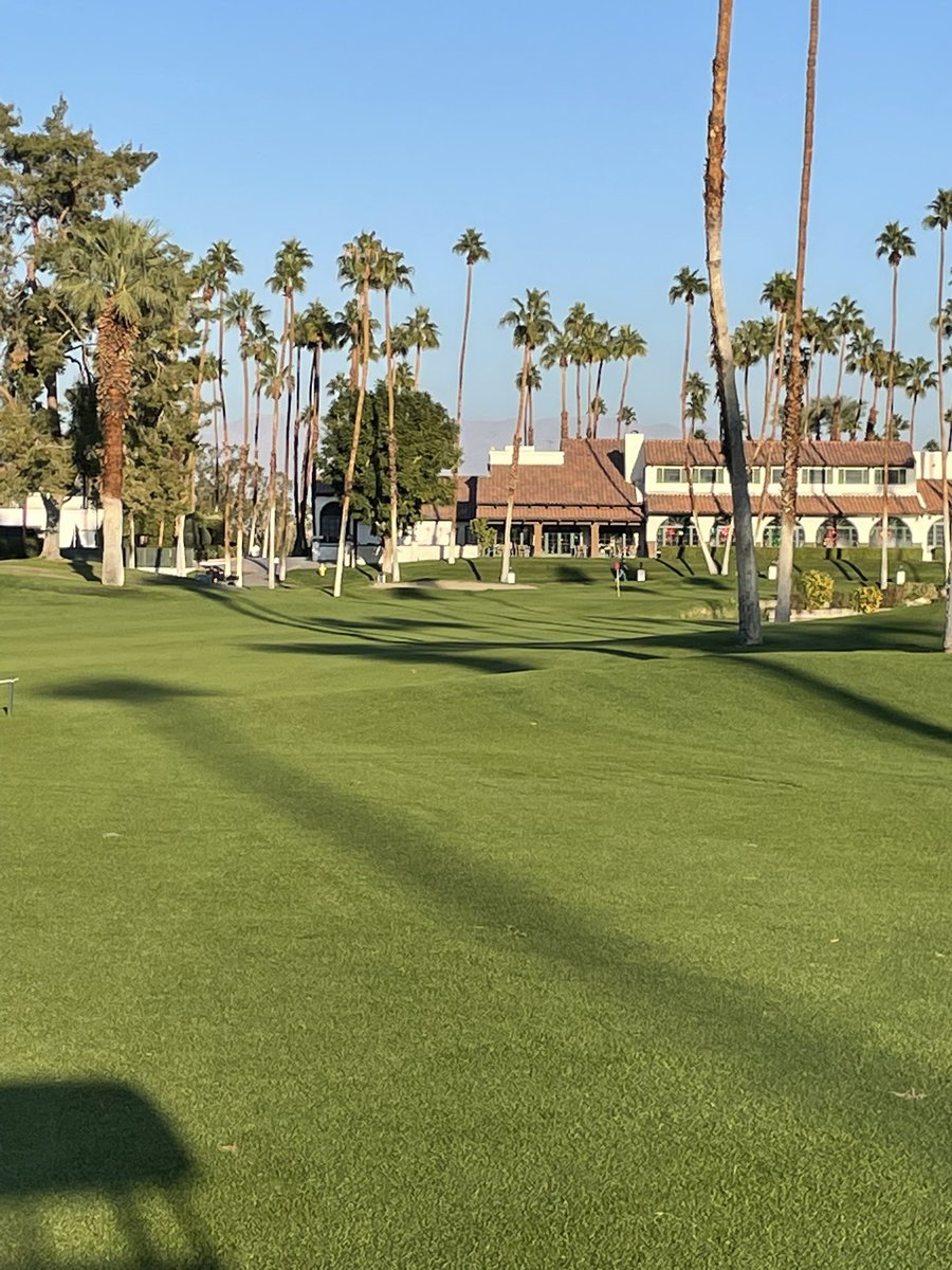 Amazing round at Rancho Las Palmas today. Absolutely loving my first trip to Palm Springs!