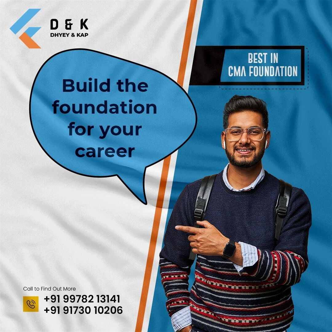 KapAcademy's tweet image. Open up and welcome the intellect with our foundation classes. We offer our learners complete guidance on subjects including economics, finance, law, business, and ethics. Contact us to learn about the next batch. 

Book your seat at: 9978213141 / 9173010206

#cma #cmaclasses