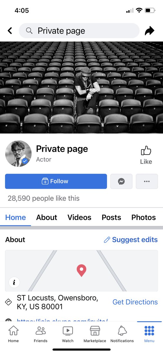 PhoenixRisingOz's tweet photo. @beautifullydamj There is one on fb has fooled so many. It even has a skype link and a fake verification tick on the photo. Ive reported numerous times and sent link to his verified page. https://t.co/NMTlMNHmD7