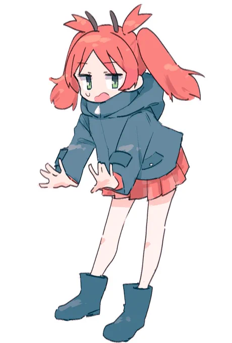 落書き謎ポーズかにちゃん 