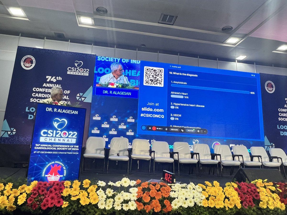purviparwani's tweet image. Great #Echofirst session/ quiz at #CSI2022! Great cases from experienced Echocardiographer. Loved the use of technology! @vijaybang211 @prabhud19 @DrRajeshG1 @DrArun_CTOMD @kadiyala2000 @mmamas1973 @CsiChennai @vineetao17 @MonaBhatia14 @mswami001 @iamritu @dr_benoy_n_shah