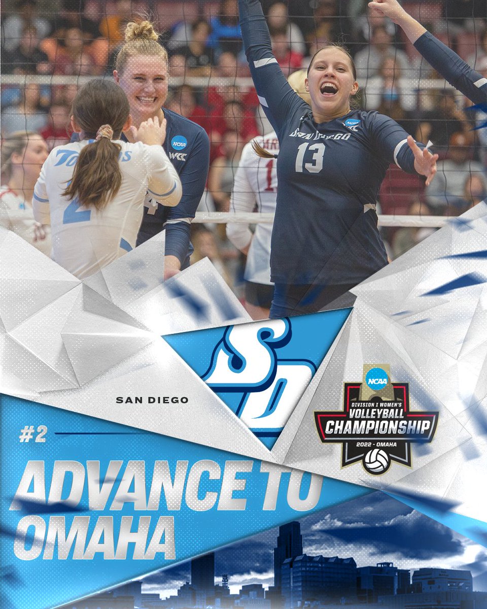 𝐁𝐄𝐋𝐈𝐄𝐕𝐄

(2) <a href="/USDVolleyball/">San Diego Volleyball</a> is heading to the National Semifinals for the first time in program history after defeating (1) Stanford in five sets (19-25, 25-22, 19-25, 25-23, 15-9).

#NCAAWVB