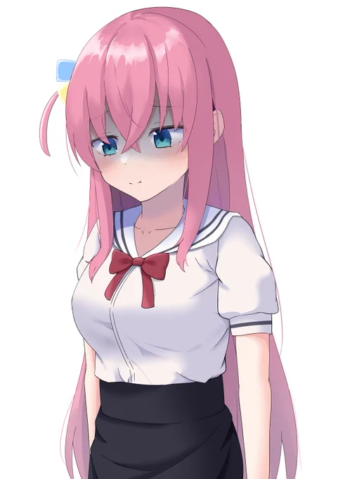練習でぼっちちゃん描いた#ぼっち・ざ・ろっく 