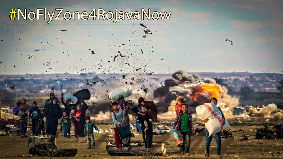 لن يستطيع الاحتلال ومرتزقته التغلب على تضحيات الشعب بكافة اطيافه.
<a href="/CENTCOM/">U.S. Central Command</a>   
<a href="/UN/">United Nations</a>   
<a href="/POTUS/">President Donald J. Trump</a>   
<a href="/coe/">Council of Europe</a>   
<a href="/mfa_russia/">MFA Russia 🇷🇺</a>   
#NoFlyZone4RojavaNow