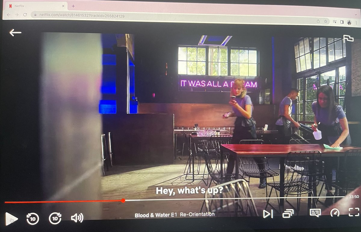 Congrats to <a href="/TarrenIsaacs26/">Tarren</a> on her <a href="/netflix/">Netflix</a> debut! #netflixseries #bloodandwater 🙌🙂🌟