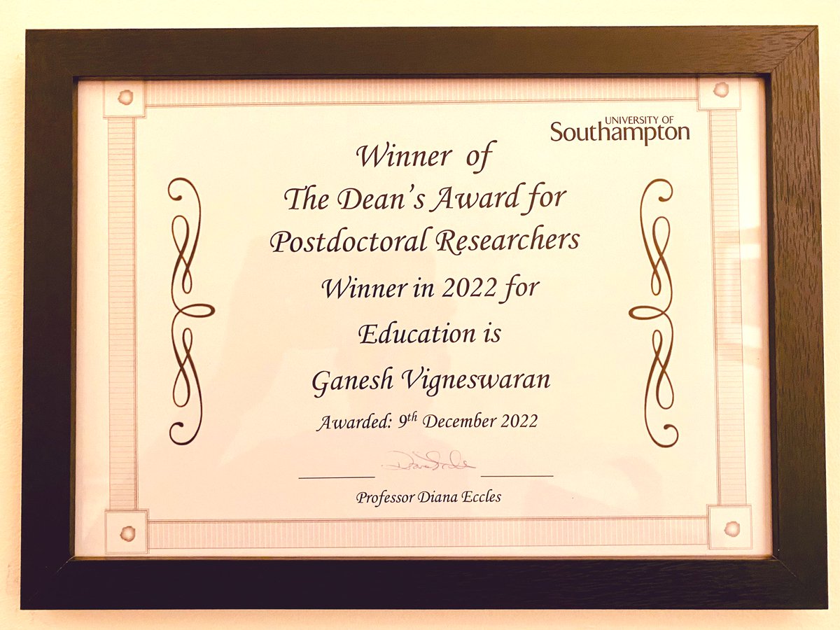 Ganesh Vigneswaran (@ganesh_vignes) on Twitter photo Proud to have been awarded the PDR Dean’s Award 🏆 for innovation in Radiology/Anatomy teaching with <a href="/s_d_morton/">Stuart Morton</a> and <a href="/ScottBorder1/">Scott Border</a> <a href="/UoS_Medicine/">Southampton Medicine</a> looking forward to expanding to reflect the growing need for more Rad exposure at Medschool <a href="/RCRadiologists/">The Royal College of Radiologists</a> <a href="/UHS_Radiology/">UHS Radiology</a> <a href="/UHS_IR/">UHS IR</a> Proud to have been awarded the PDR Dean’s Award 🏆 for innovation in Radiology/Anatomy teaching with <a href="/s_d_morton/">Stuart Morton</a> and <a href="/ScottBorder1/">Scott Border</a> <a href="/UoS_Medicine/">Southampton Medicine</a> looking forward to expanding to reflect the growing need for more Rad exposure at Medschool <a href="/RCRadiologists/">The Royal College of Radiologists</a> <a href="/UHS_Radiology/">UHS Radiology</a> <a href="/UHS_IR/">UHS IR</a>